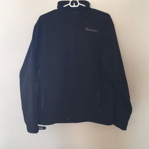 Ariat Men’s Vernon Black Soft Shell Jacket